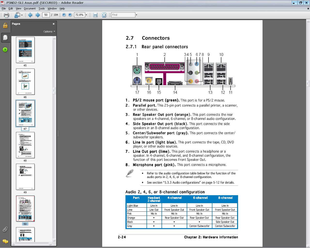 Realtek audio line out doesn't work, how do I fix this?